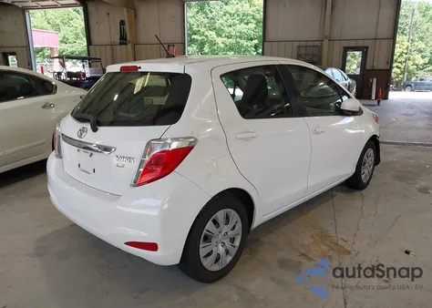 2012 Toyota Yaris Le from USA, damaged, VIN JTDKTUD32CD517843